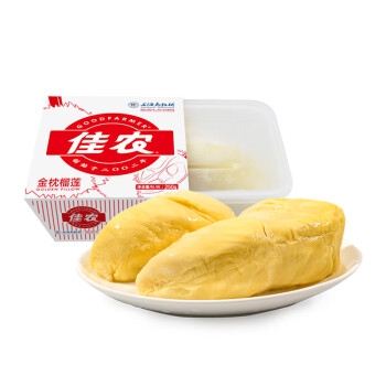 佳农泰国冷冻金枕头榴莲肉单盒装250g/盒榴莲生鲜水果